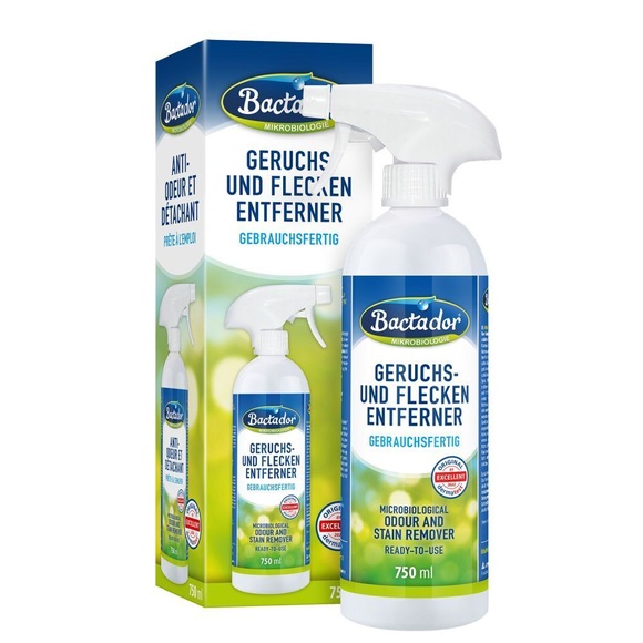Bactador Spray Geruchsentferner Fleckenentferner 750ml