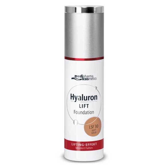 medipharma cosmetics Hyaluron Lift Foundation LSF30 Soft Gold