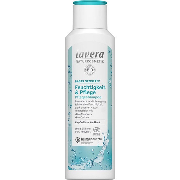 lavera Pflegeshampoo BASIS SENSITIV Feuchtigkeit & Pflege