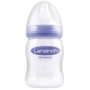 Lansinoh® mOmma® NaturalWave™ Babyflasche 160 ml mit Sauger langsamer Milchfluss