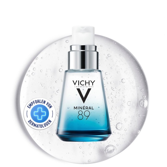 Vichy Minéral 89 - Täglicher Aufpolsternder Feuchtigkeitsspendender Hyaluron-Boost 30ml