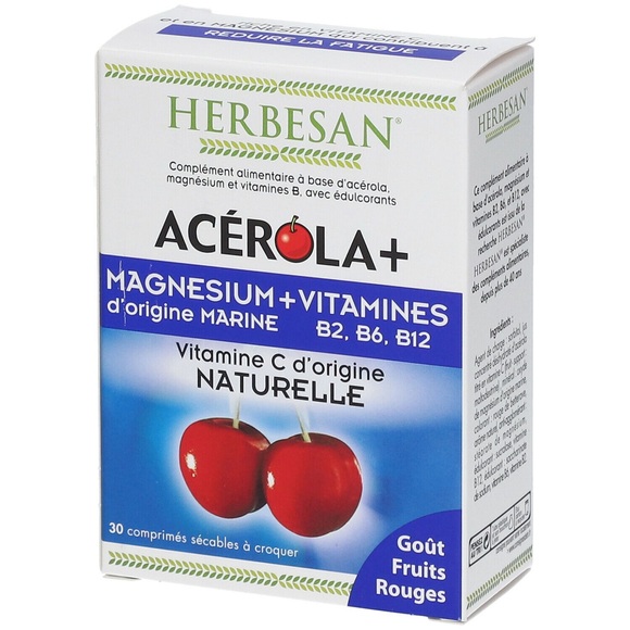 HERBESAN® Acérola + Magnésium Marin + Vitamine B