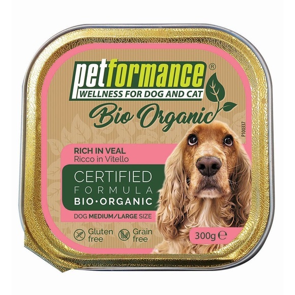 Petformance® Bio Hundefutter für Hunde Kalb
