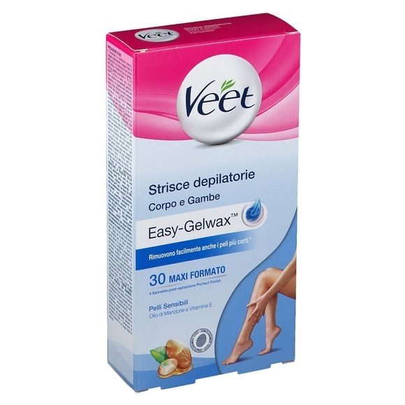 Veet Easy-Gelwax™ Haarentfernungsstreifen Körper und Beine empfindliche Haut 