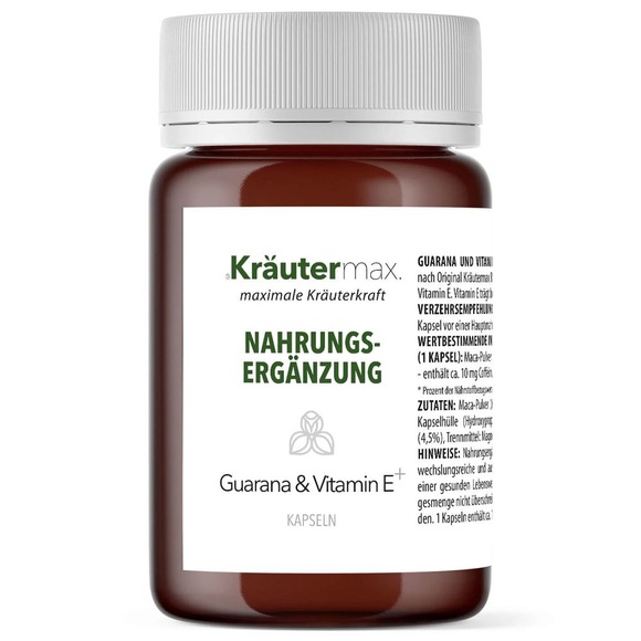 Kräutermax Guarana & Vitamin E+