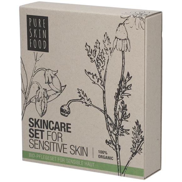 Pure Skin Food Bio Skincare Set empfindliche Haut