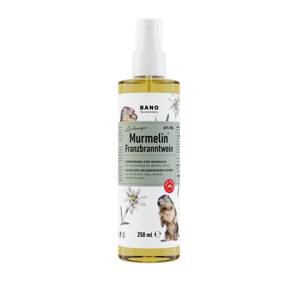 BANO Tiroler Murmelin Franzbranntwein - 250 ml