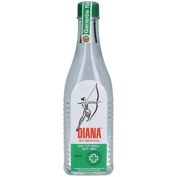 DIANA mit Menthol DIANA Franzbranntwein in der Glasflasche - 250 ml