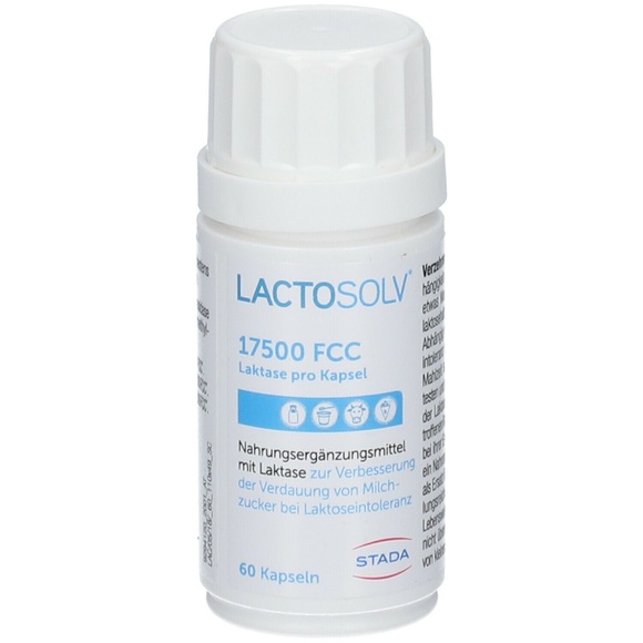 Lactosolv® Kapseln unterstützt die Milchzucker-Verdauung bei Laktoseintoleranz