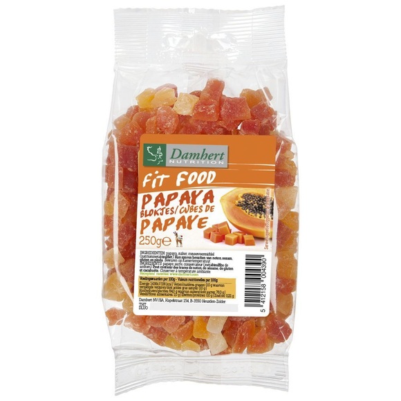 Damhert Fit Food Papaya-Würfel