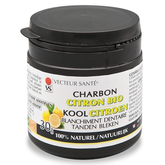 Vecteur Santé® ORGANIC LEMON COAL Zahnaufhellung