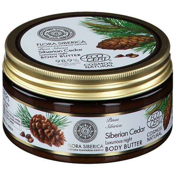 Natura Siberica Luxuriöse Nacht-Körperbutter mit Sibirischer Kiefer 300ml
