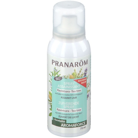 Pranarôm AROMAFORCE Desinfektionsspray Ravintsara-Teebaum Bio