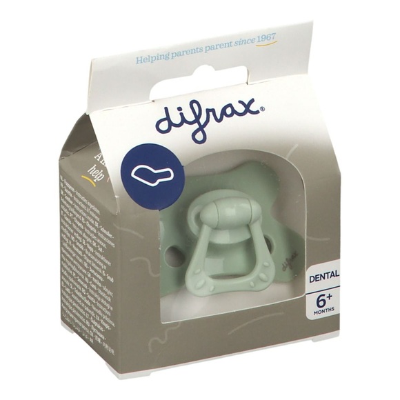 difrax® Dental Schnuller +6 Monate - Pistazie (Farbe nicht frei wählbar)