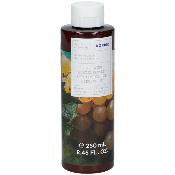 Korres natural products Reinigung & Pflege Korres natural products Reinigung & Pflege SANTORINI GRAPE Revitalisierendes Duschgel duschgel 250.0 ml