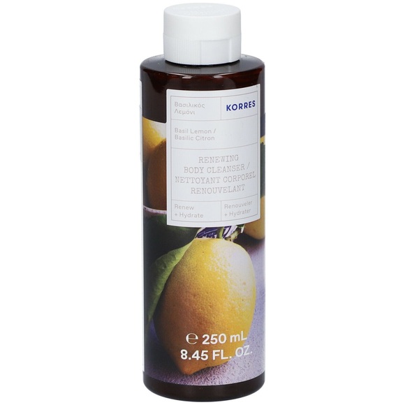 Korres natural products Reinigung & Pflege Korres natural products Reinigung & Pflege BASIL LEMON Revitalisierendes Duschgel duschgel 250.0 ml