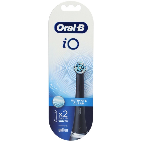 ORAL-B BROSETTES- RECHANGE iO ULTIMATE CLEAN Noir