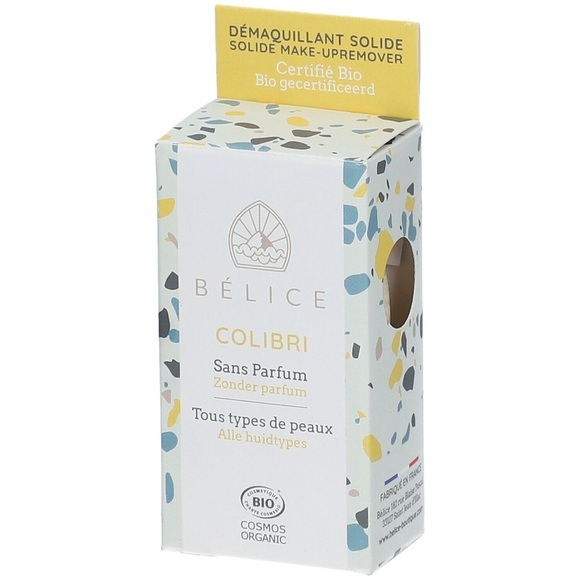 BÉLICE Fester Make-up-Entferner Kolibri