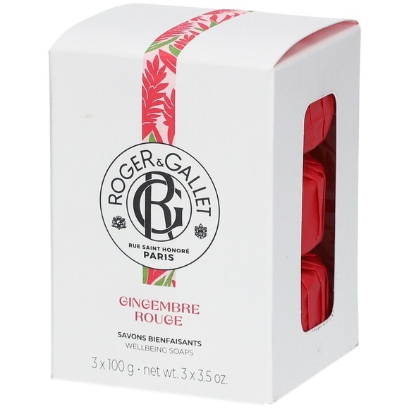 Gingembre Rouge Box Mit 3 Wohlfühl-seifen Unisex Set