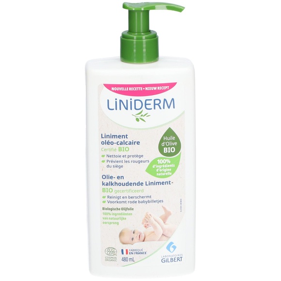 Liniderm Liniment Oléo-Calcaire Bio 480 ml