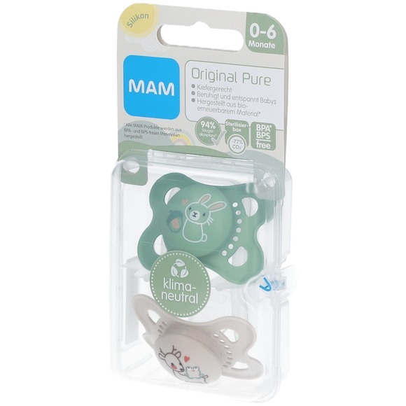 MAM Original Pure 0-6 Silikon Nuggi