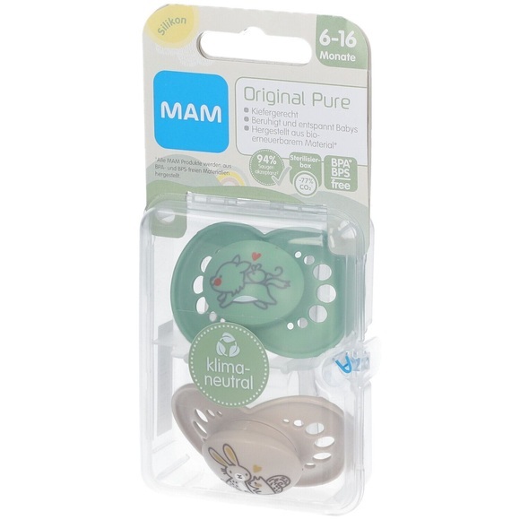 MAM Original Pure 6-16 Silikon Nuggi