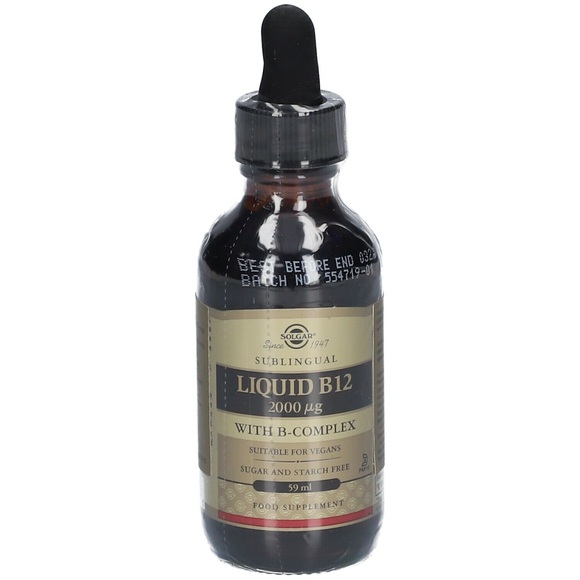 Solgar Vitamin B12 Liquid With B Complex 59 ml (Vitamines et supplé...