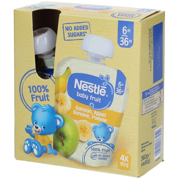 Nestle Baby Fruit® Trinkflaschen Banane-Apfel
