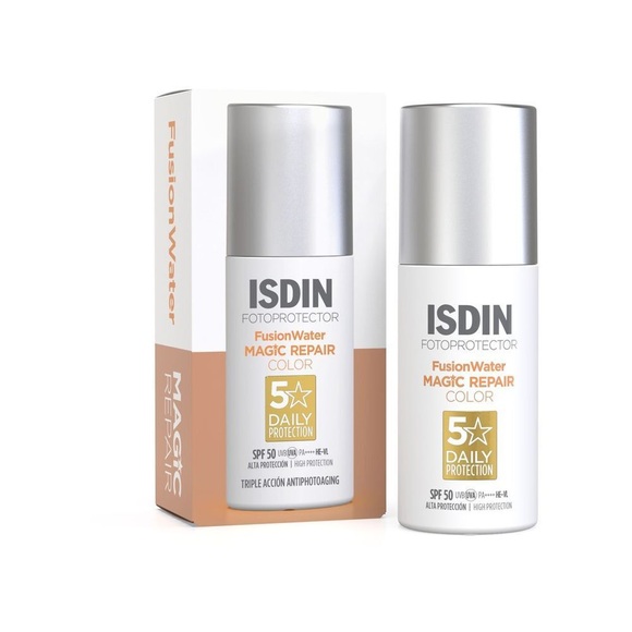 Isdin Fotoprotector Fusion Water Magic Repair Farbe Spf50