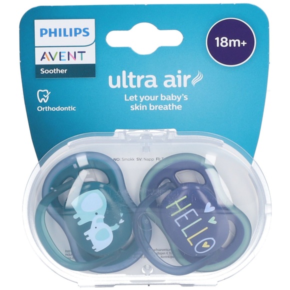 Philips Avent Ultra Luftschnuller - 18+ Monate Doppelpack