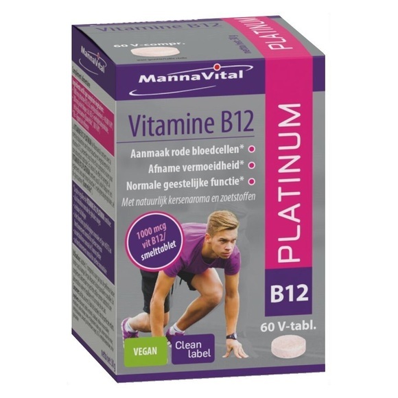 Mannavital Vitamine B12 Platinum ok Nlfr