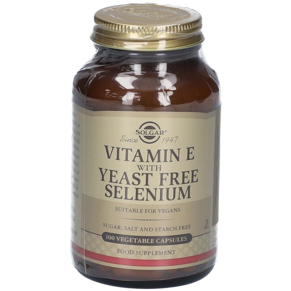 Solgar Vitamin E Selenium 100 Vegicaps (Vitamine und Mineralstoffe ...