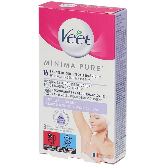 Veet Minima? Easy-Gel? Wachsstreifen Achselhöhlen - Hypoallergen