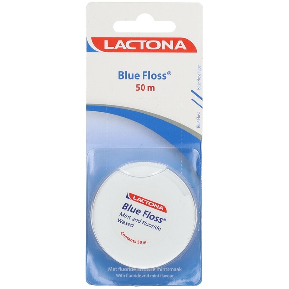 Lactona Zahnseide Mint Fluor 50m (1 Stück)