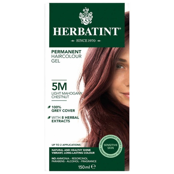 Herbatint® 5M hell Mahagony Kastanie permanent Haar Coloration