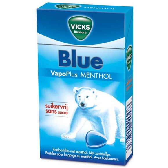 Vicks Vapoplus Blue Minze ohne Zucker