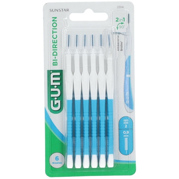 Gum® Bi-Direction Interdentalbürste 0.8 mm