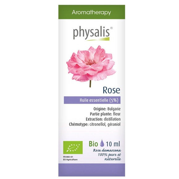 Physalis® Rose Bio Ätherisches Öl