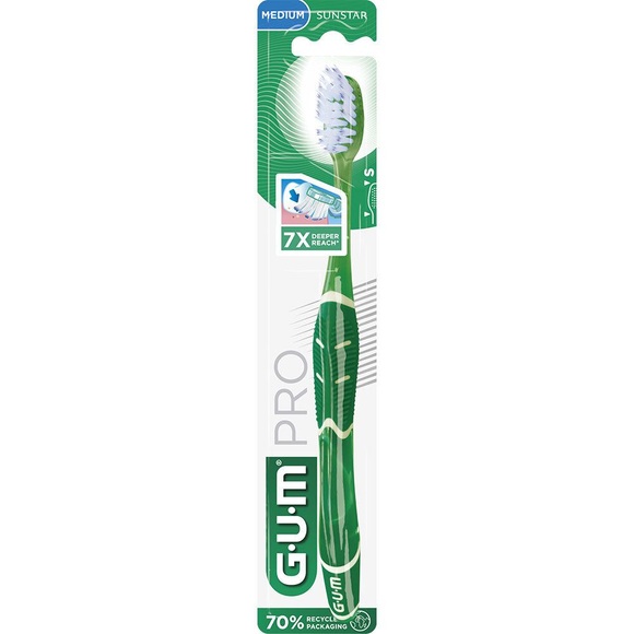 GUM SUNSTAR TECHNIQUE PRO Zahnbürste compact medium (1 Stück)