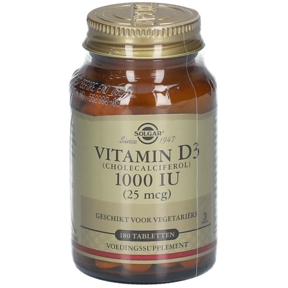 SOLGAR® Vitamin D-3 25 µg/1000 IU