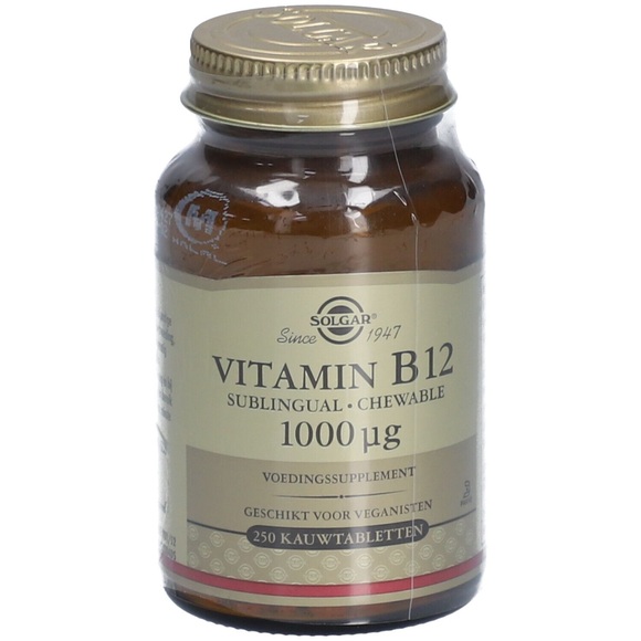 Solgar Vitamin B12 1000 mg (Vitamines et suppléments , Vitamines) 250