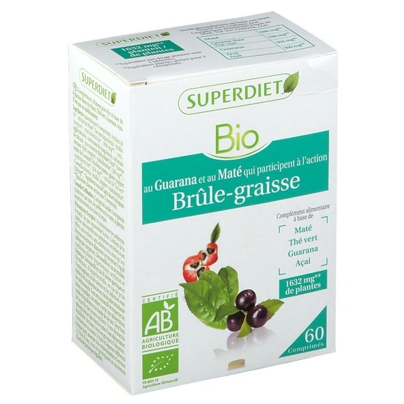 Superdiet Super Diet Guarana & Maté Bio
