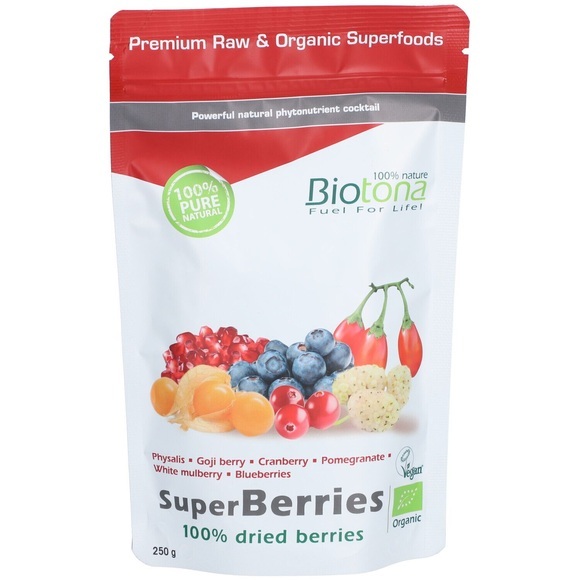 Biotona Berries Superberries 250G (Vitamine und Mineralstoffe , Sup...