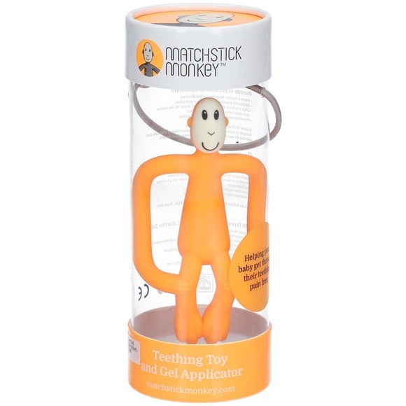 MATCHSTICK MONKEY Zahnungshilfe orange