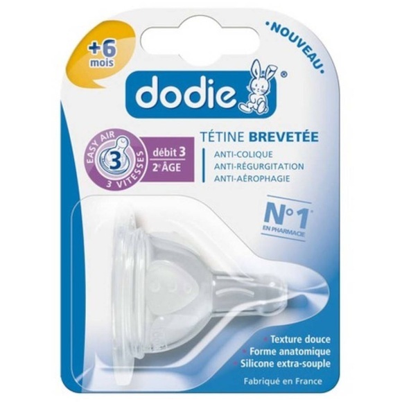 Dodie Anti-Kolik Sauger für Flaschen