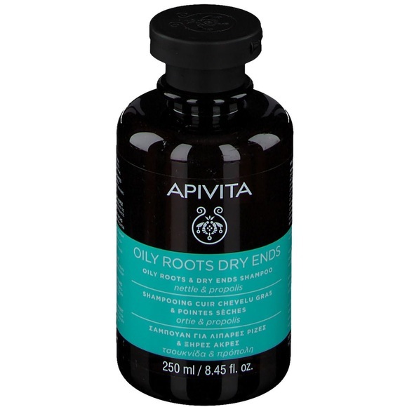 Apivita Oily Roots & Dry Ends Shampoo with Nettle & Propolis 250ml
