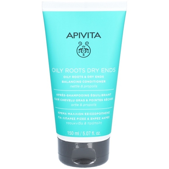 Apivita Balancing Conditioner for Oily Roots & Dry Ends with Nettle & Propolis 150ml