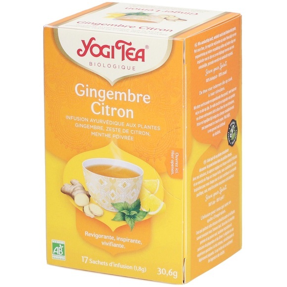 Yogi Tea Ginger Lemon