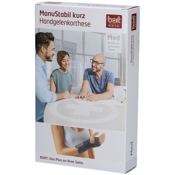 bort Handgelenk kurz L re schwarz (1 Stück)