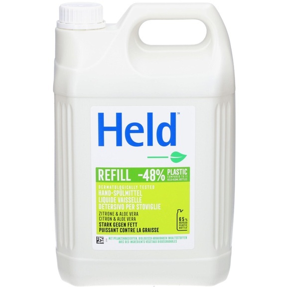 Held Geschirrspül. Zitrone und Aloe Vera 5l